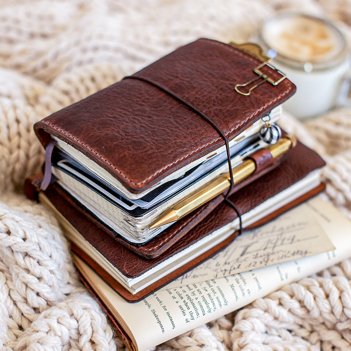 Standard Size vs. Narrow Size Traveler's Notebooks
