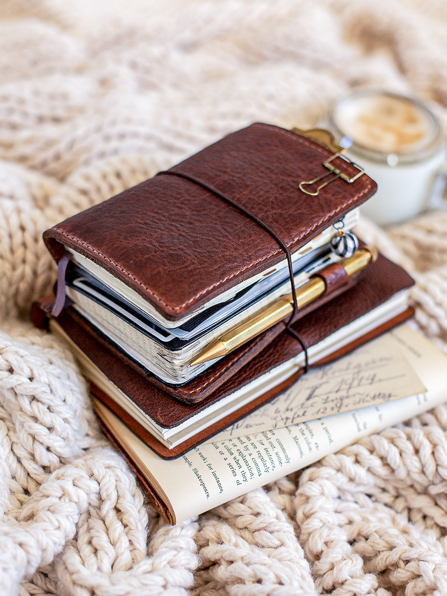 Standard Size vs. Narrow Size Traveler's Notebooks