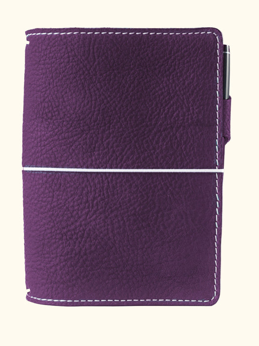 Gemini | Cascade | Full Grain Leather Traveler's Notebook with Pockets - ChicSparrow