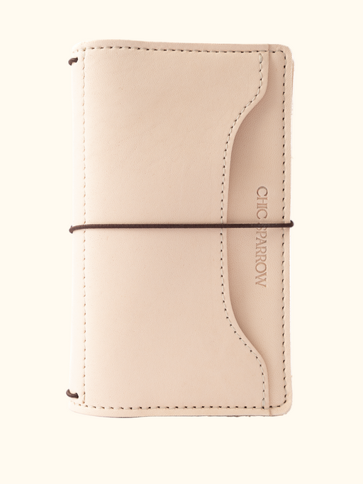 Sidekick | Personal Sized Leather Travelers Notebook - ChicSparrow