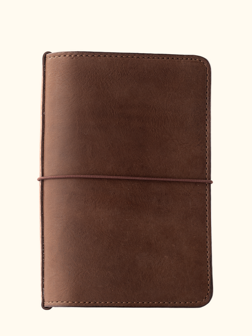 Chocolate Crème Number 5 Travelers Notebook and Bookcover