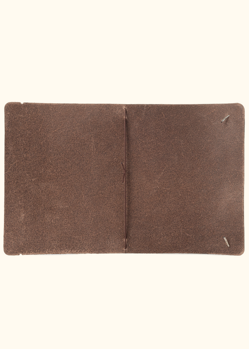 Crème | Number 9 B5 Leather Cover - ChicSparrow