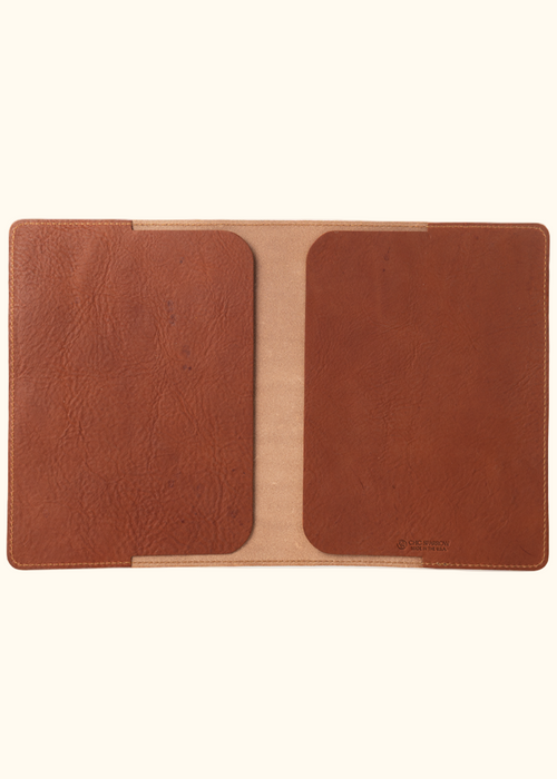 Crème | Number 9 B5 Leather Cover - ChicSparrow