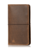 Brown leather notebook cover