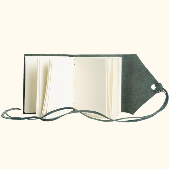 Hand-Stitched Leather Journal - ChicSparrow