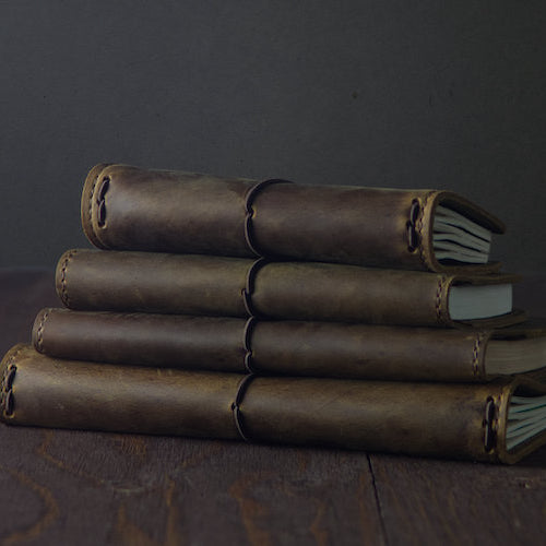 Leather Covered Notebooks