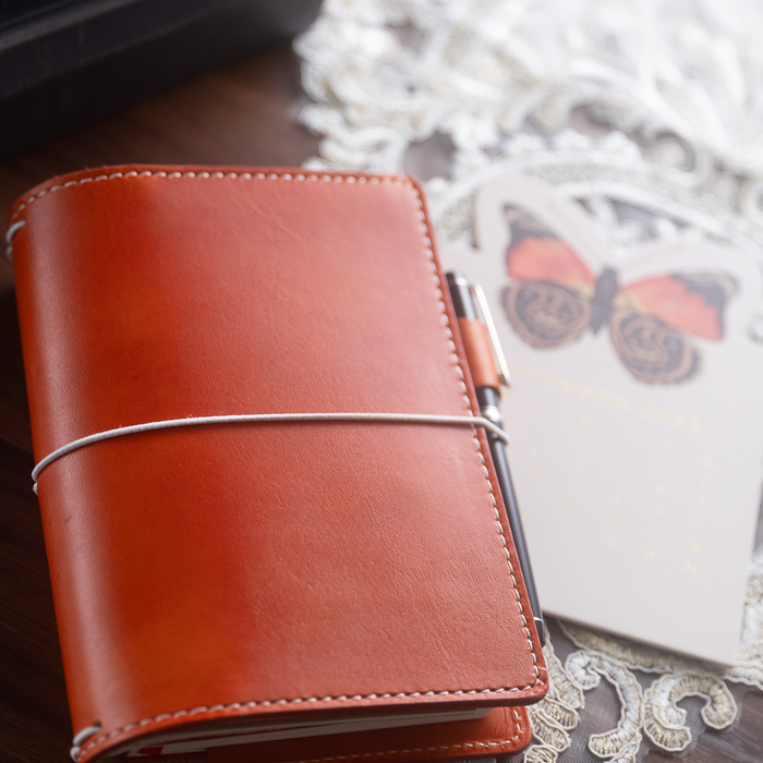 Leather Notebook.