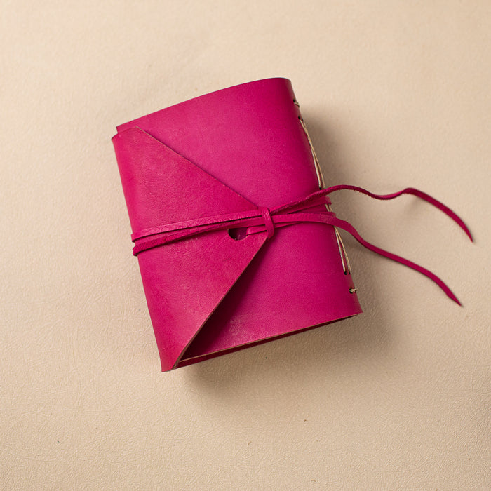 Hand-Stitched Leather Journal - ChicSparrow