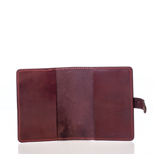 Leather Classic Bible Cover Book Cover with Back Pocket Brown