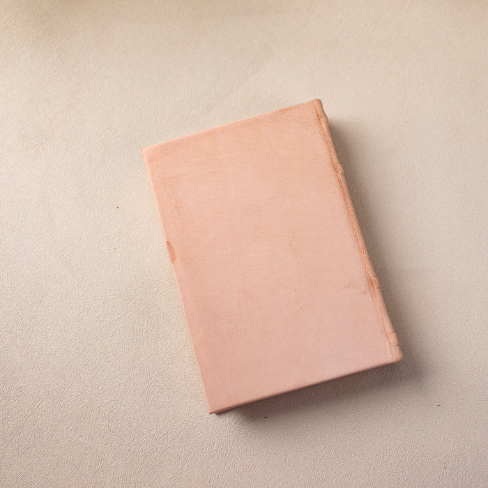Handbound Lether Bound Notebook 2 Sizes options - ChicSparrow