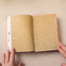 Handbound Lether Bound Notebook 2 Sizes options - ChicSparrow