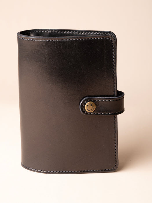 Austen No. 11 –  Leather Travelers Notebook With Snap Closure - ChicSparrow