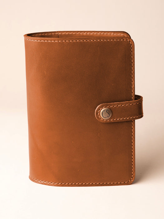 Austen No. 11 –  Leather Travelers Notebook With Snap Closure - ChicSparrow