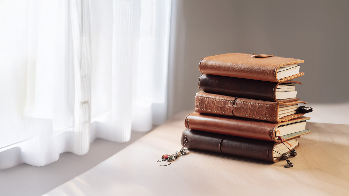 A Stack of Traveler's Notebooks, The Travelers Notebook Experts