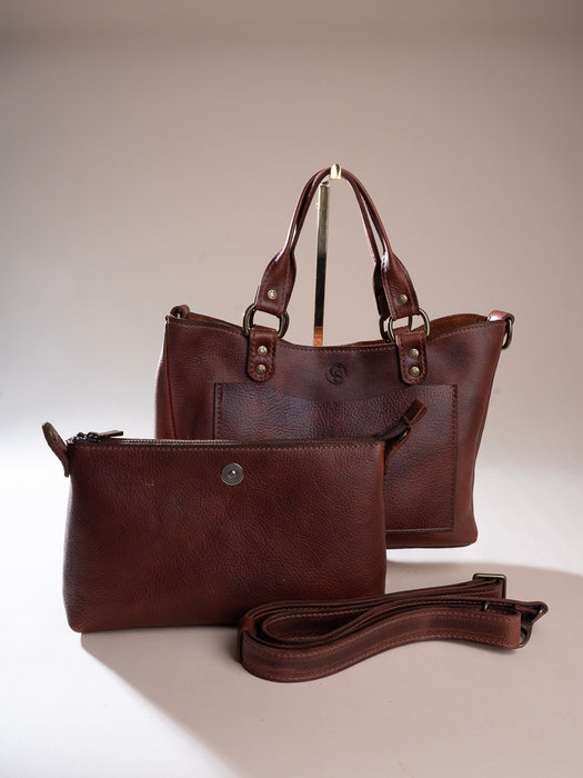 Nicole | Strider | Mini Tote with Crossbody Strap