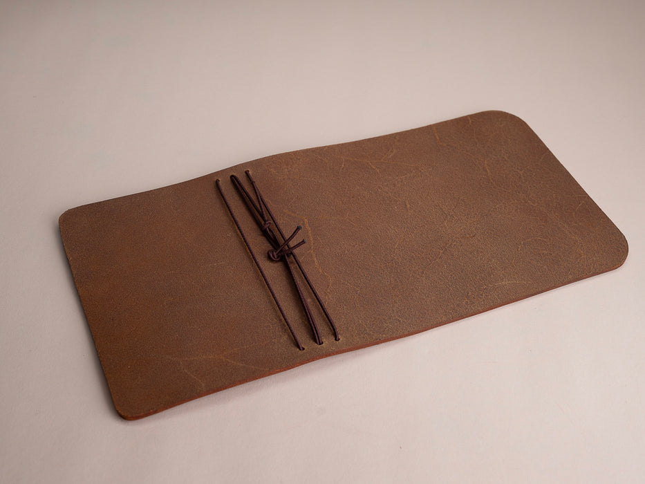 Campfire Build A Journal | Trifold Travelers Notebook - ChicSparrow