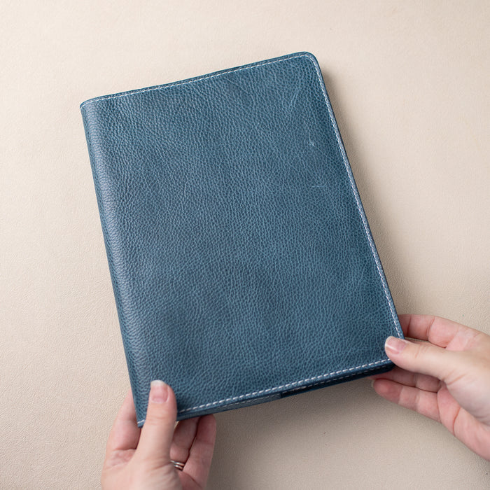 Coffee House | Number 9 B5 Leather Cover | Cascade Folio - ChicSparrow