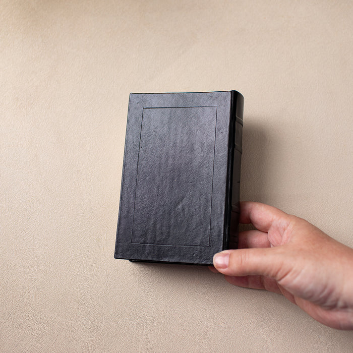 Handbound Lether Bound Notebook 2 Sizes options - ChicSparrow