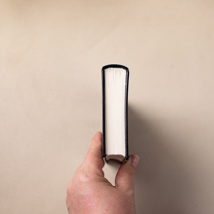 Handbound Lether Bound Notebook 2 Sizes options - ChicSparrow