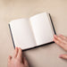 Handbound Lether Bound Notebook 2 Sizes options - ChicSparrow