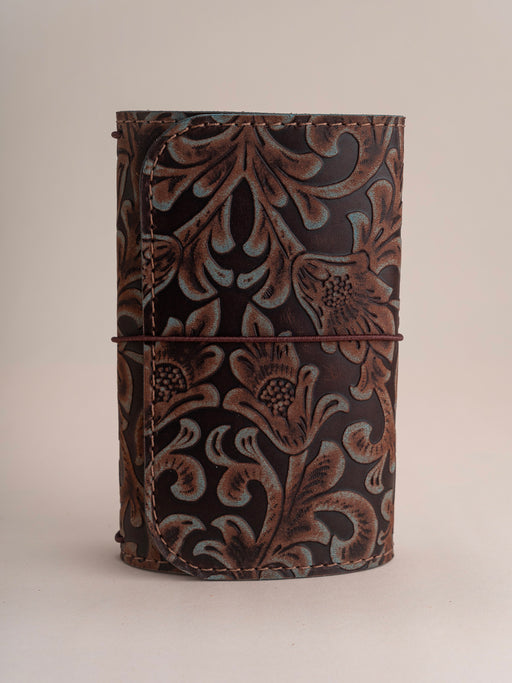 Nimue Build A Journal | Trifold Travelers Notebook - ChicSparrow