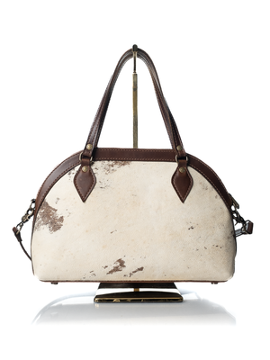 Rose |  Ophelia | Dome Satchel With Cross Body Strap - ChicSparrow
