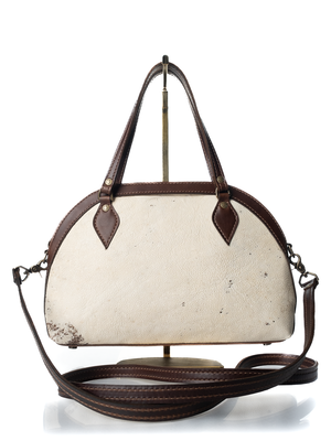Rose |  Ophelia | Dome Satchel With Cross Body Strap - ChicSparrow