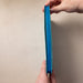 Softbound Blue Leather Rebind with Blue Edges - ChicSparrow
