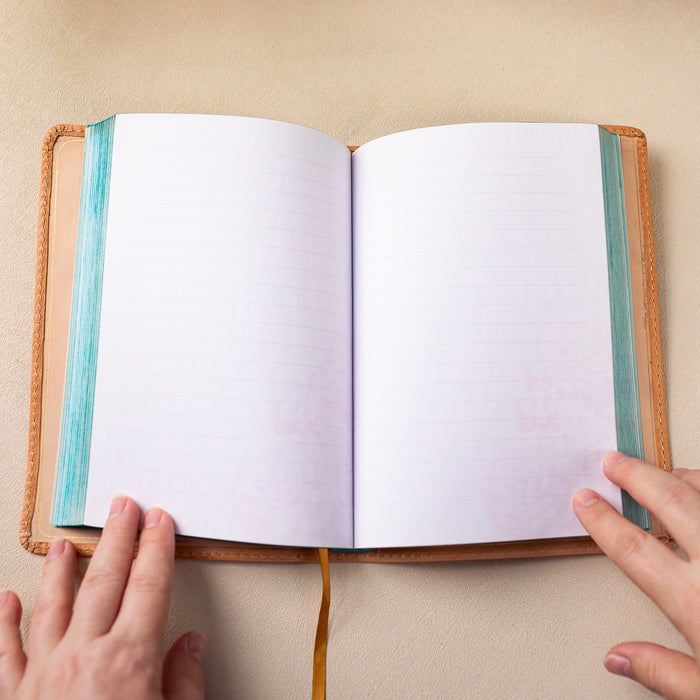 Leather Bound Notebooks Journals - ChicSparrow