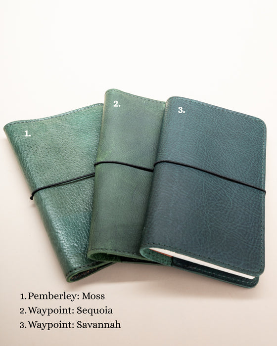 Savannah | Waypoint | Number 9 B5 Leather Cover - ChicSparrow