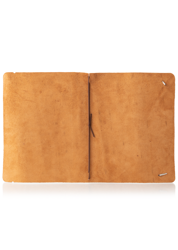 Antique Brown | Number 9 B5 Leather Cover - ChicSparrow