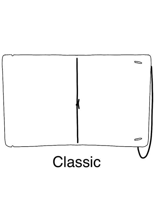 Coffee House | Number 9 B5 Leather Cover - ChicSparrow