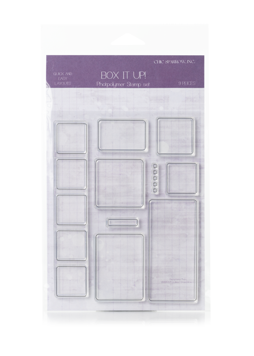 Box It Up! 9 Stamp Set - ChicSparrow