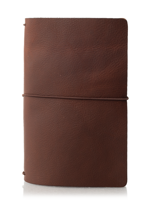 Kody | Leather Traveler's Notebook with No Pockets - ChicSparrow