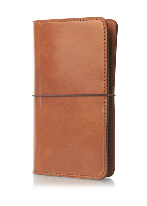 The collection name is Austen. The color of this is Darcy (Toffee). Cascade folios have cascade pockets on the inside and can old at minimum one hard or soft cover bound notebook. - ChicSparrow