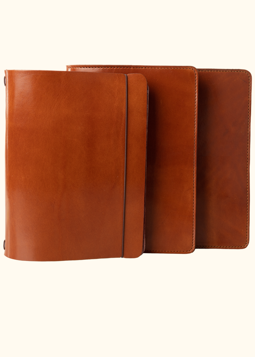 Austen Number 9: B5 Leather Cover for Composition Books