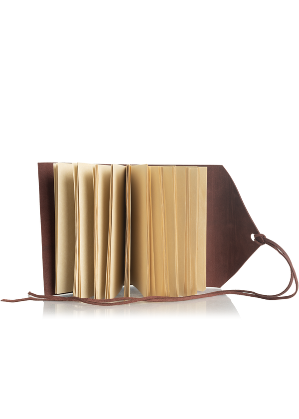 Hand-Stitched Leather Journal - ChicSparrow