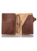 Brown travelers notebook with inside cascade and secretary pockets