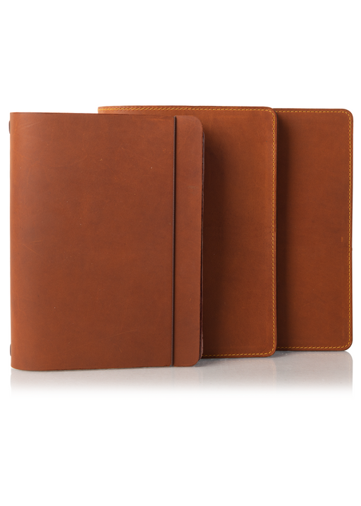 Otter | Number 9 B5 Leather Cover - ChicSparrow