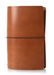 Darcy brown travelers notebook cover. Simple leather journal cover with elastic closure.