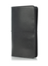 An Austen leather folio with a closure elastic. The collection name is Austen and the color is called Morland (Ebony Black) - ChicSparrow